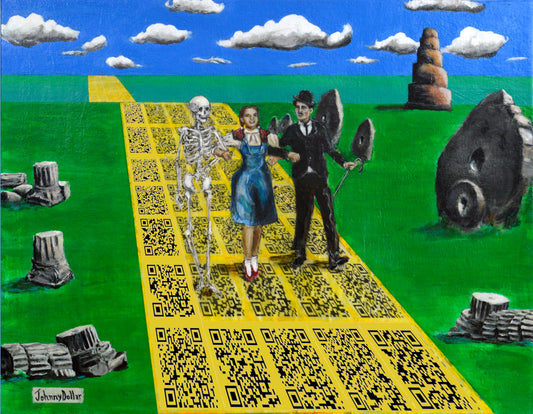 Yellow Brick Road to Serfdom - Limited Edition Print 18 x 24 inches